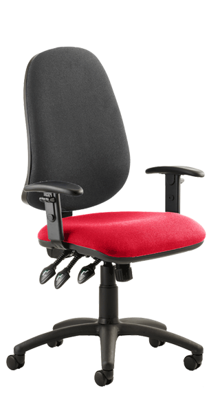Eclipse XL Height Adjustable Armrests Bespoke Seat Bergamot Cherry click for larger image
